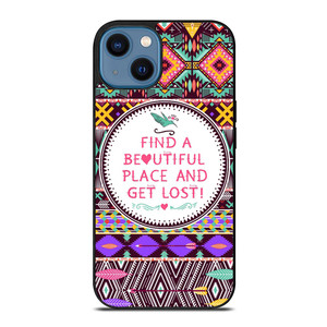 PIECE TRIBAL PATTERN 2.jpg iPhone 14 Case