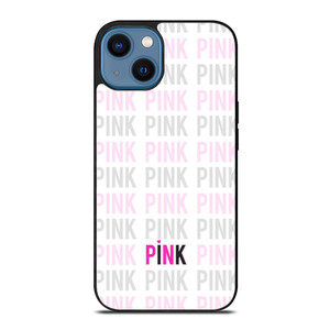 PINK VICTORIA'S SECRET LOGO.jpg iPhone 14 Case