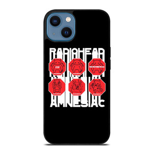 RADIOHEAD AMNESIAC LOGO.jpg iPhone 14 Case