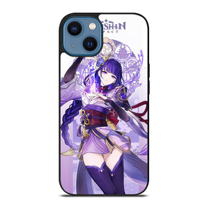 RAIDEN SHOGUN GENSHIN IMPACT.jpg iPhone 14 Case