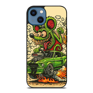 RAT FINK RACE.jpg iPhone 14 Case