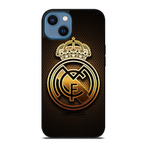 REAL MADRID FC GOLD.jpg iPhone 14 Case