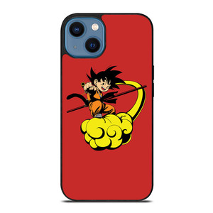 SON GOKU CHILD WITH THE CLOUD 2.jpg iPhone 14 Case