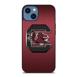 SOUTH CAROLINA GAMECOCKS UNIVERSITY FOOTBALL LOGO.jpg iPhone 14 Case
