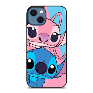 STITCH AND ANGEL DISNEY.jpg iPhone 14 Case
