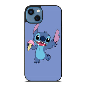 STITCH DISNEY CARTOON ICE CREAM.jpg iPhone 14 Case