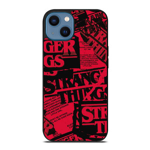 STRANGER THINGS ART LOGO.jpg iPhone 14 Case