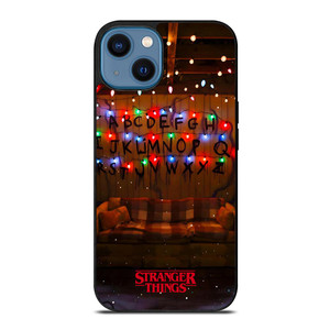 STRANGER THINGS COLORFUL LAMP.jpg iPhone 14 Case