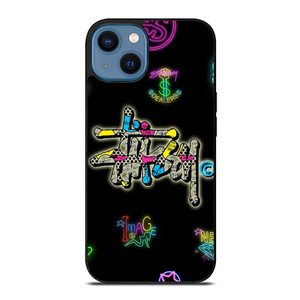 STUSSY LOGO THE DEALERS COLORFUL ICON.jpg iPhone 14 Case