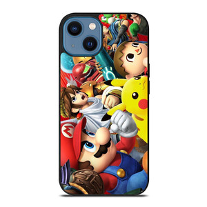 SUPER SMASH BROSS ALL STAR.jpg iPhone 14 Case