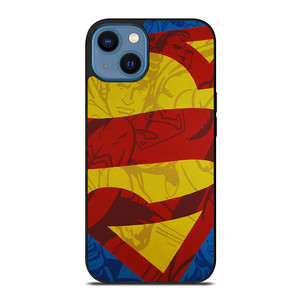 SUPERMAN LOGO COMIC.jpg iPhone 14 Case