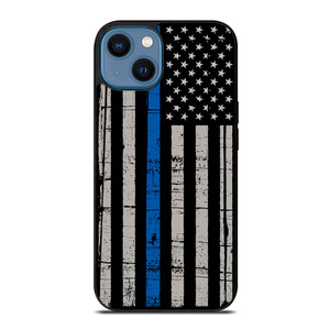THIN BLUE LINE FLAG.jpg iPhone 14 Case
