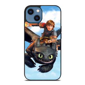TOOTHLESS AND HICCUP TRAIN YOUR DRAGON 2.jpg iPhone 14 Case