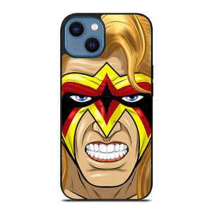 ULTIMATE WARRIOR FACE PAINT.jpg iPhone 14 Case