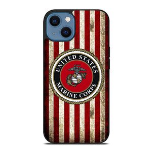 USMC US MARINE CORPS FLAG.jpg iPhone 14 Case