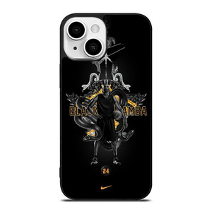 COBE BRYANT BLACK MAMBA SILUET iPhone 13 Mini Case COBE BRYANT BLACK MAMBA SILUET iPhone 13 Mini Case