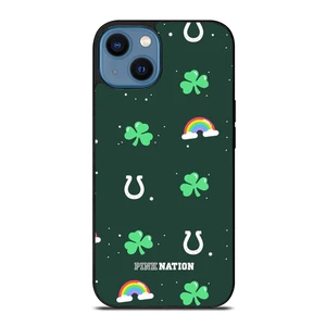 VICTORIA'S SECRET PINK NATION RAINBOW.jpg iPhone 14 Case