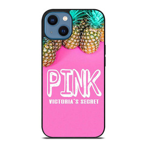 VICTORIA'S SECRET PINK PINEAPPLE.jpg iPhone 14 Case