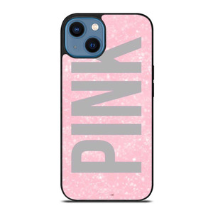 VICTORIA'S SECRET PINK SPARKLE LOGO.jpg iPhone 14 Case