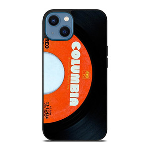 VINYL RECORD BLACK DISK.jpg iPhone 14 Case