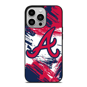 ATLANTA BRAVES LOGO BASEBALL TEAM ICON iPhone 14 Pro Case