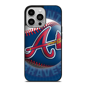 ATLANTA BRAVES LOGO MLB BASEBALL TEAM ICON iPhone 14 Pro Case