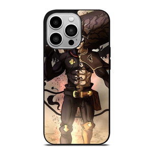 BLACK ASTA BLACK CLOVER MANGA ANIME CARTOON iPhone 14 Pro Case