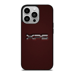 DELL XPS LOGO RED CARBON iPhone 14 Pro Case