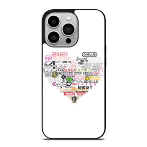 KPOP ALL BAND LOVE iPhone 14 Pro Case