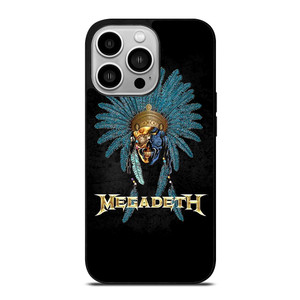 MEGADETH INDIAN LOGO iPhone 14 Pro Case