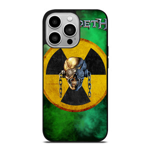 MEGADETH NUCKLEAR LOGO iPhone 14 Pro Case