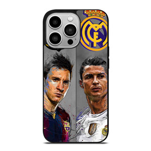 MESSI RONALDO iPhone 14 Pro Case