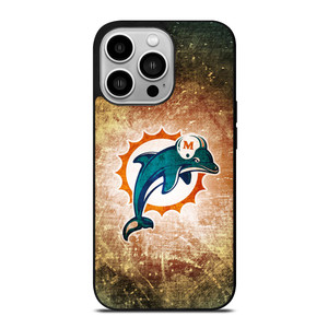 MIAMI DOLPHINS LOGO iPhone 14 Pro Case