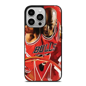 MICHAEL JORDAN ART iPhone 14 Pro Case