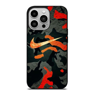 NIKE LOGO COLORFUL CAMO iPhone 14 Pro Case