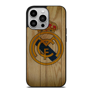 REAL MADRID FC WOODEN iPhone 14 Pro Case