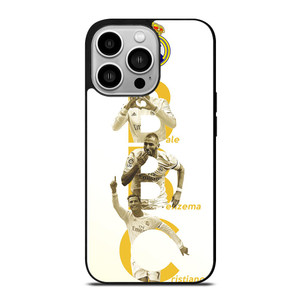 REAL MADRID TRIO BBC iPhone 14 Pro Case