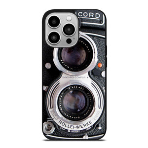 ROLLEIFLEX VINTAGE RECORDER iPhone 14 Pro Case