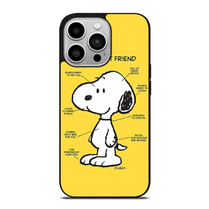 SNOOPY DOG PERFECT FRIEND iPhone 14 Pro Case