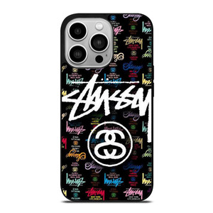 STUSSY FASHION LOGO ICON iPhone 14 Pro Case