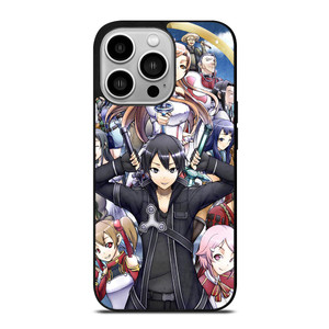 SWORD ART ONLINE CHARACTERS iPhone 14 Pro Case