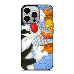 SYLVESTER AND TWEETY Looney Tunes iPhone 14 Pro Case