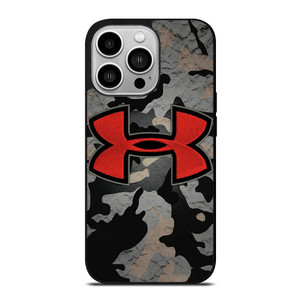 UNDER ARMOUR LOGO RED CAMO iPhone 14 Pro Case