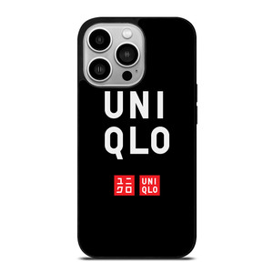 UNIQLO LOGO BLACK 2 iPhone 14 Pro Case