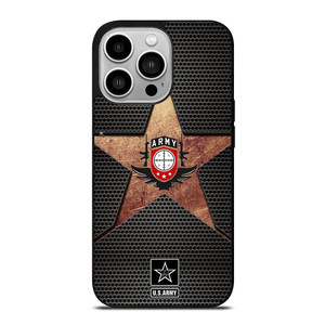 US ARMY LOGO METAL iPhone 14 Pro Case