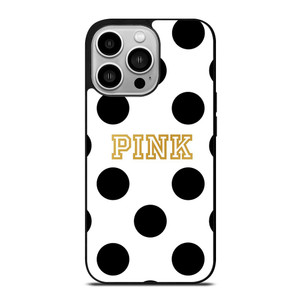 VICTORIA S SECRET PINK POLKADOTS iPhone 14 Pro Case