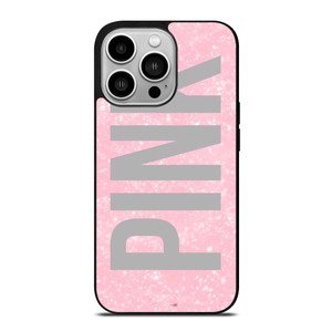 VICTORIA'S SECRET PINK SPARKLE LOGO iPhone 14 Pro Case
