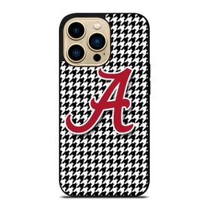 ALABAMA HOUNDSTOOTH CRIMSON TIDE iPhone 14 Pro Max Case