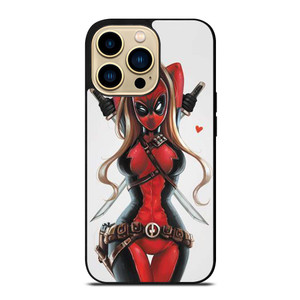 DEADPOOL GIRL SEXY iPhone 14 Pro Max Case
