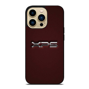 DELL XPS LOGO RED CARBON iPhone 14 Pro Max Case